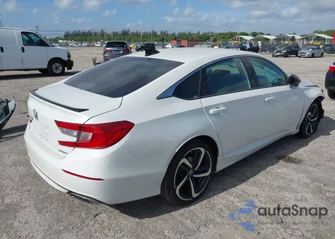 2021 Honda Accord Sport z USA, uszkodzony, nr VIN 1HGCV1F32MA072289